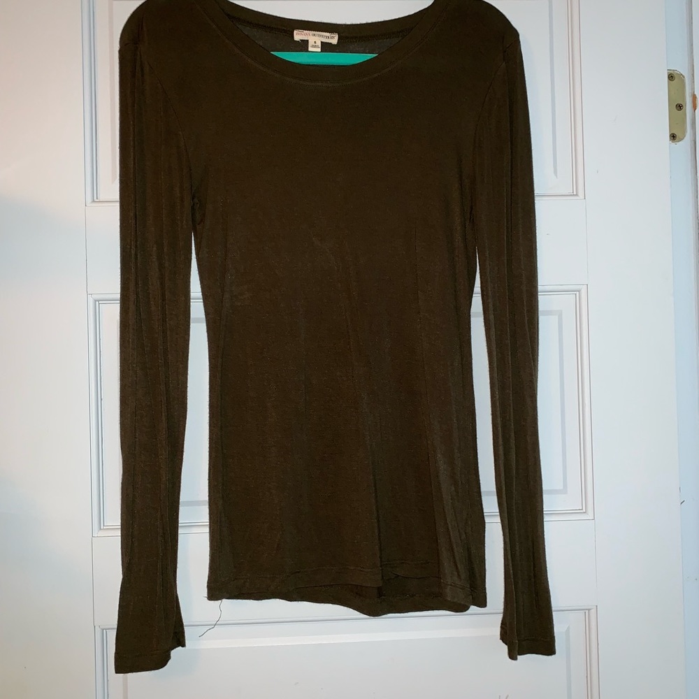 Zenana Outfitters olive green Long sleeve shirt